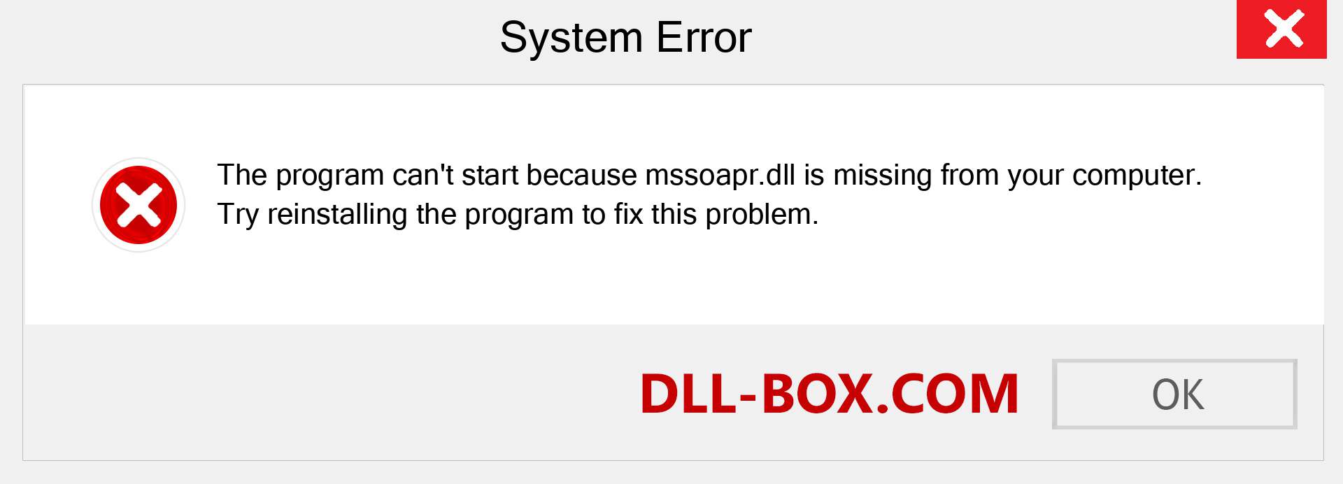  mssoapr.dll file is missing?. Download for Windows 7, 8, 10 - Fix  mssoapr dll Missing Error on Windows, photos, images